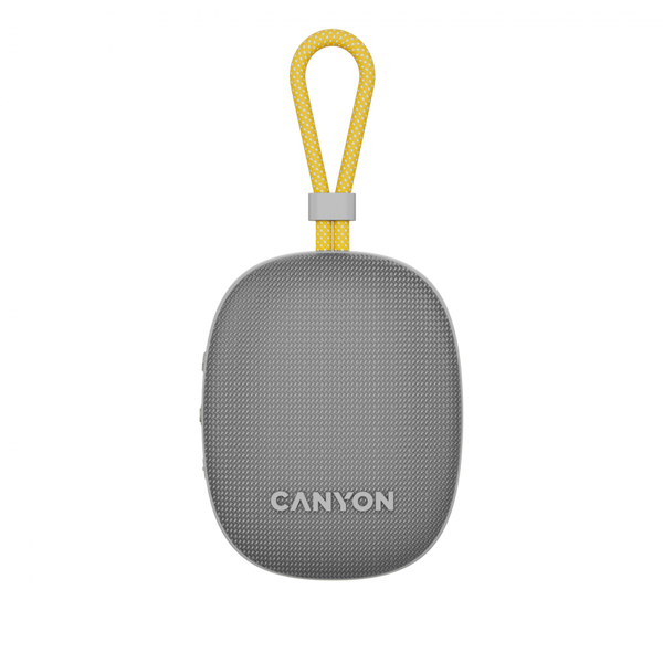 CANYON Głośnik Bluetooth OnMove 12 IPX7 TWS 5W Szary