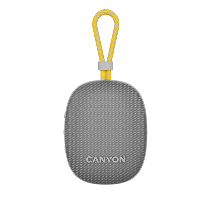 CANYON Głośnik Bluetooth OnMove 12 IPX7 TWS 5W Szary