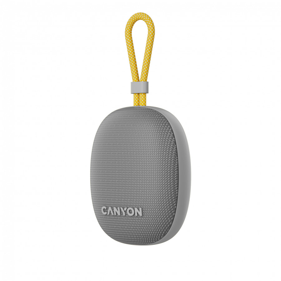 CANYON Głośnik Bluetooth OnMove 12 IPX7 TWS 5W Szary