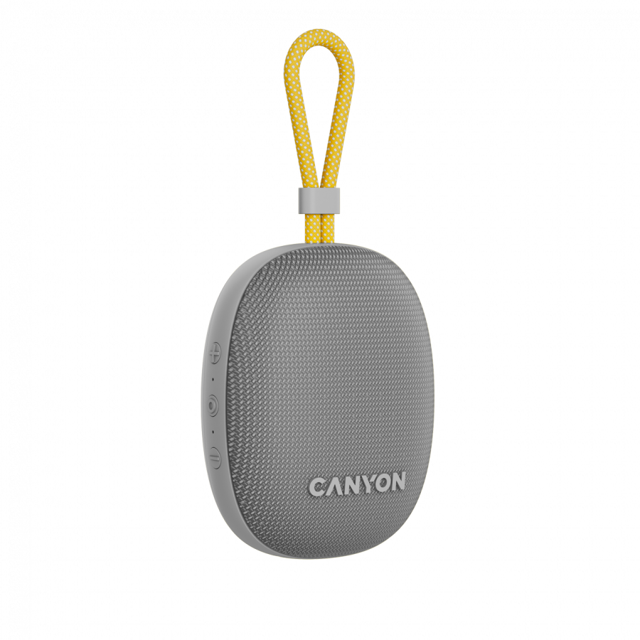 CANYON Głośnik Bluetooth OnMove 12 IPX7 TWS 5W Szary