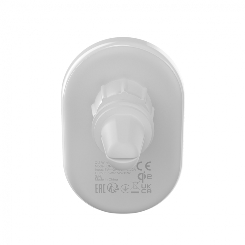 CANYON Ładowarka samochodowa OnGrip 105 15W Qi2 Magnetyczna Biała-14