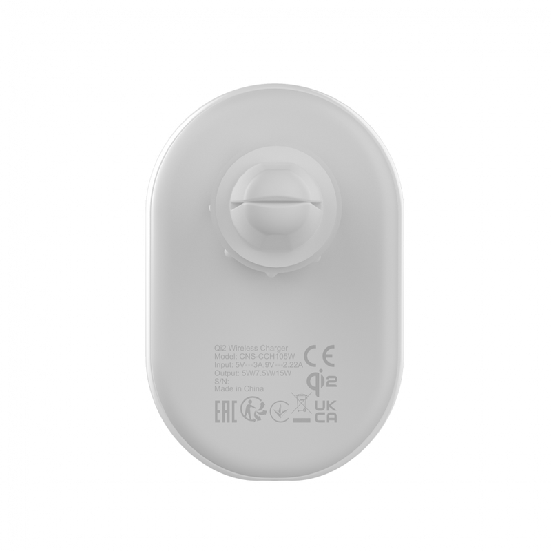 CANYON Ładowarka samochodowa OnGrip 105 15W Qi2 Magnetyczna Biała-19