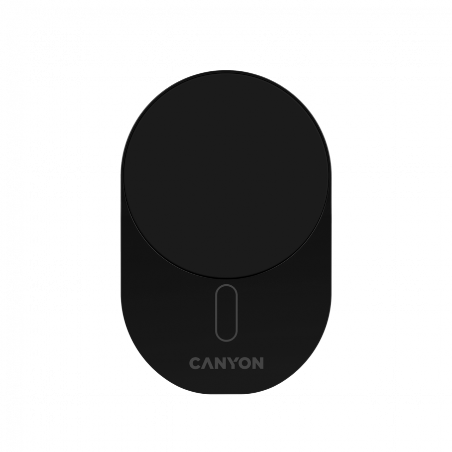 CANYON Ładowarka samoch. OnGrip 105 15W Qi2 Magnetyczna Czarna
