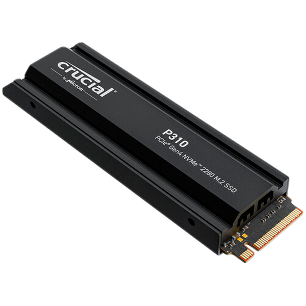 CRUCIAL P310 1000GB [1TB] NVMe PCIe Gen.4 M.2 2280 Radiator-1