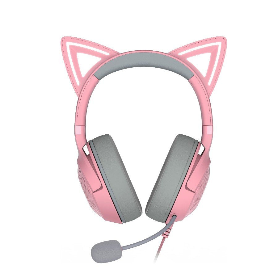 RAZER Słuchawki Gamingowe Kraken Kitty V2, Różowe-4