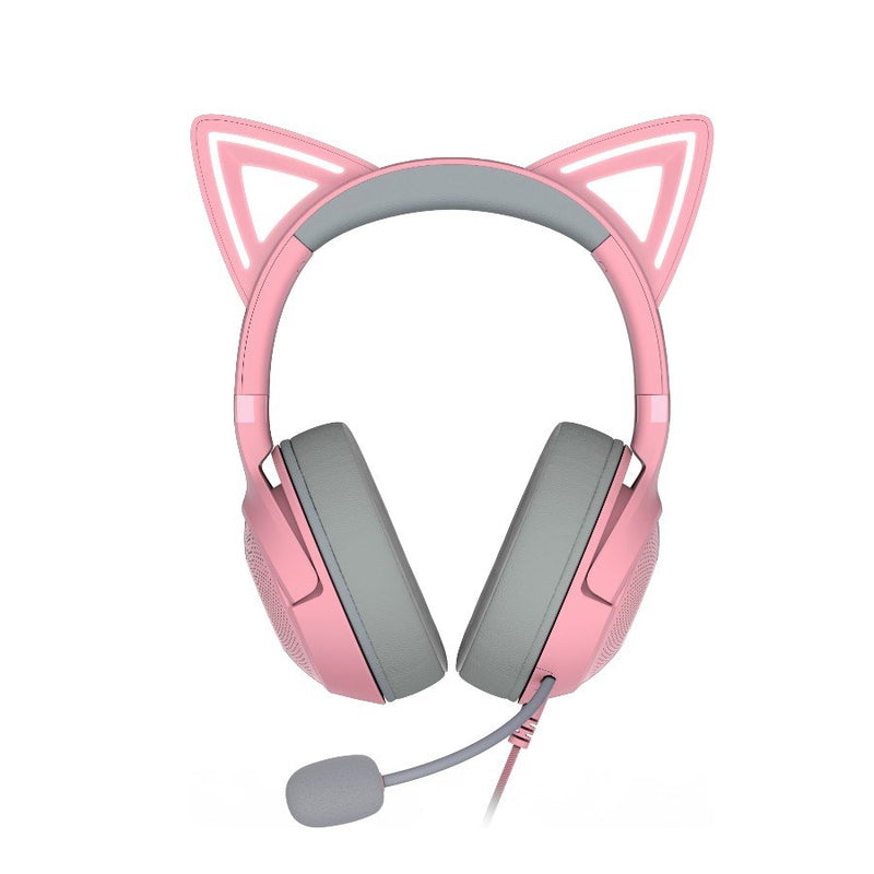 RAZER Słuchawki Gamingowe Kraken Kitty V2, Różowe-4