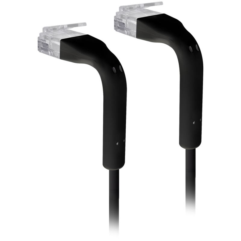 Ubiquiti U-Cable-Patch-2M-RJ45-BK Ultra-thin patch cable with bendable boots designed for installation flexibility-1