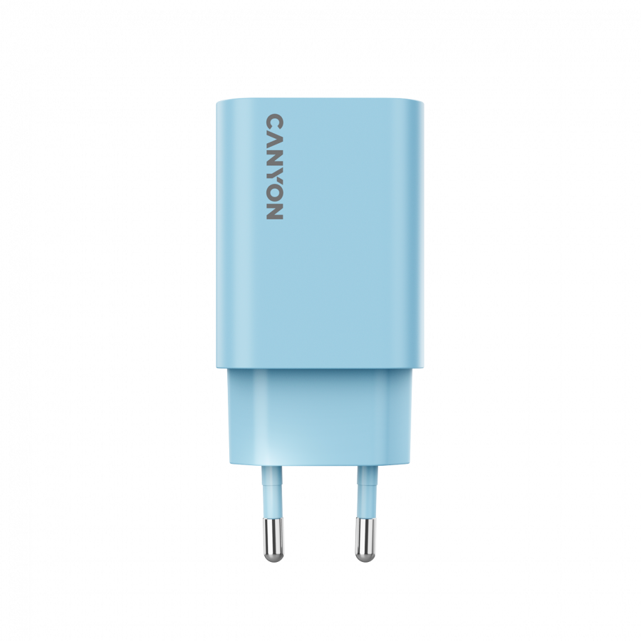 CANYON Ładowarka sieciowa OnCharge 30CL 30W 1xPD EU Niebieska
