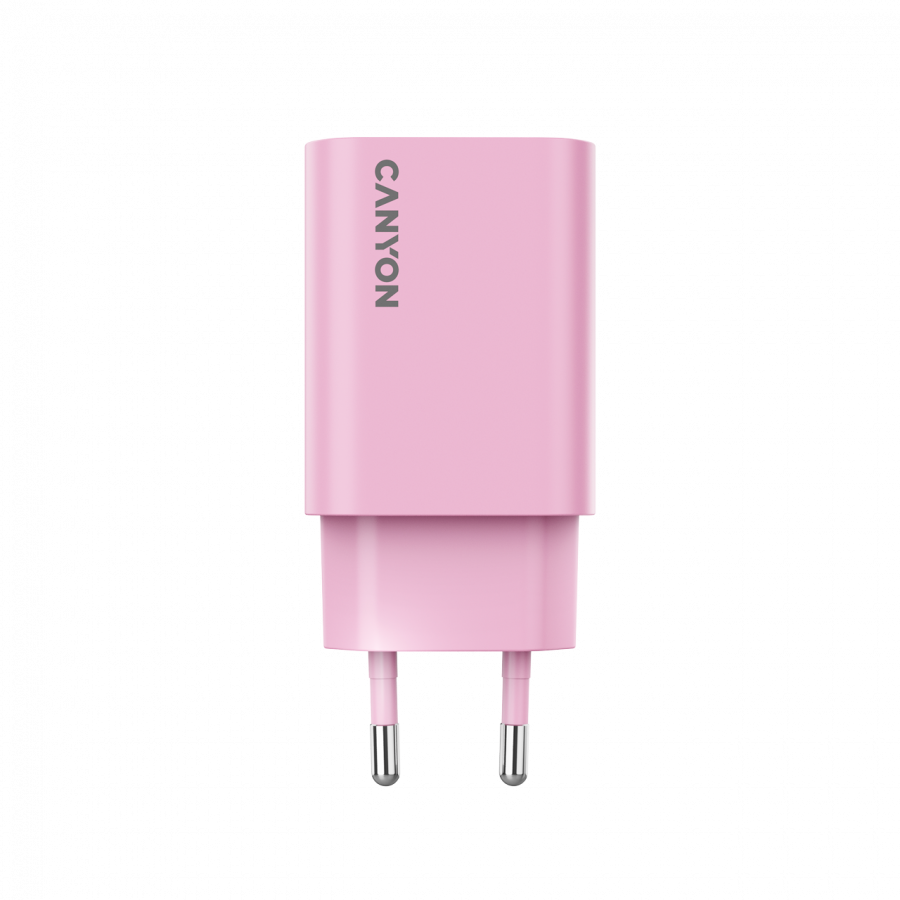 CANYON Ładowarka sieciowa OnCharge 30CL 30W 1xPD EU Różowa