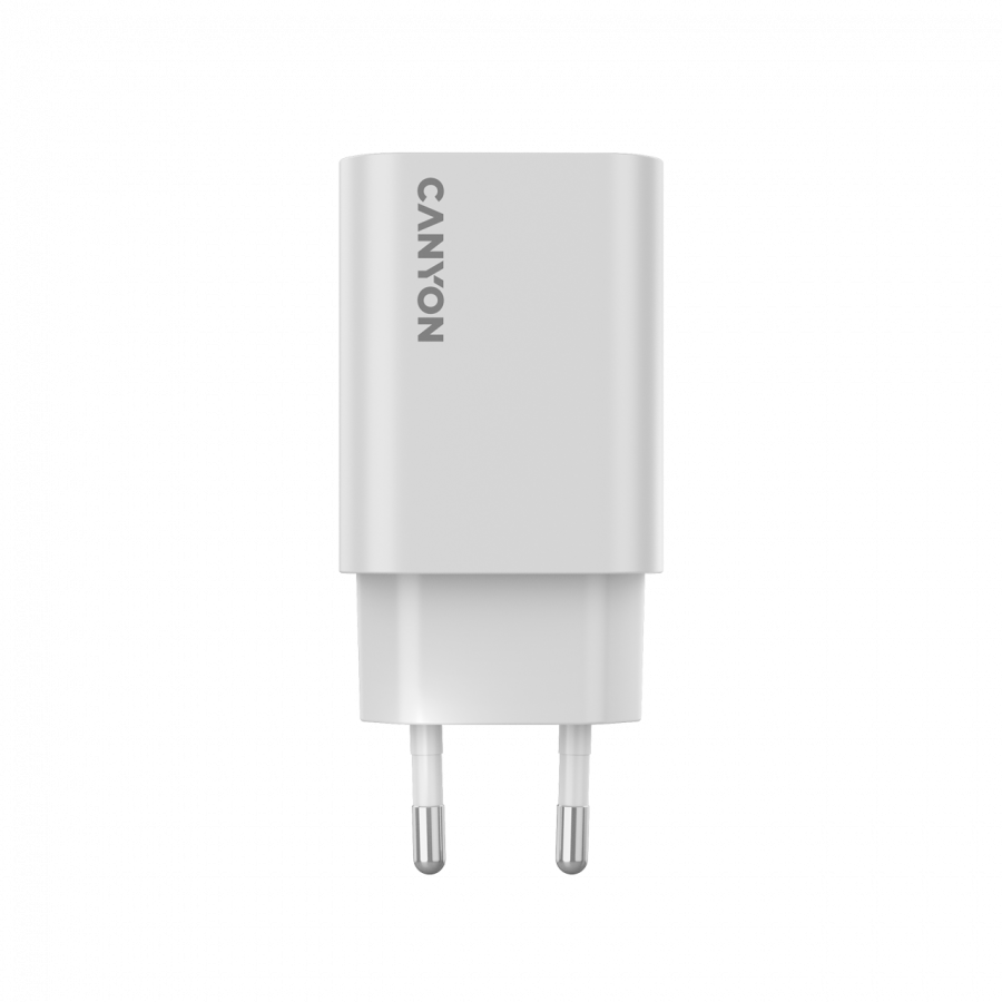 CANYON Ładowarka sieciowa OnCharge 30CL 30W 1xPD UK Biała