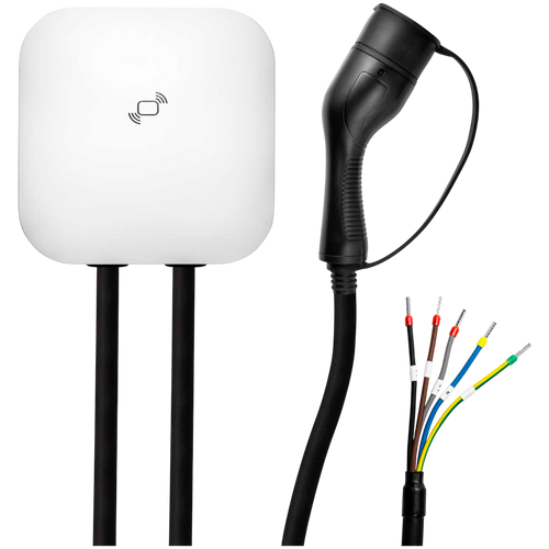 AKYGA Stacja ładowania do samochodów elektrycznych Wallbox Akyga AK-EC-21 Type2 3-fazy 16A 11kW 5m