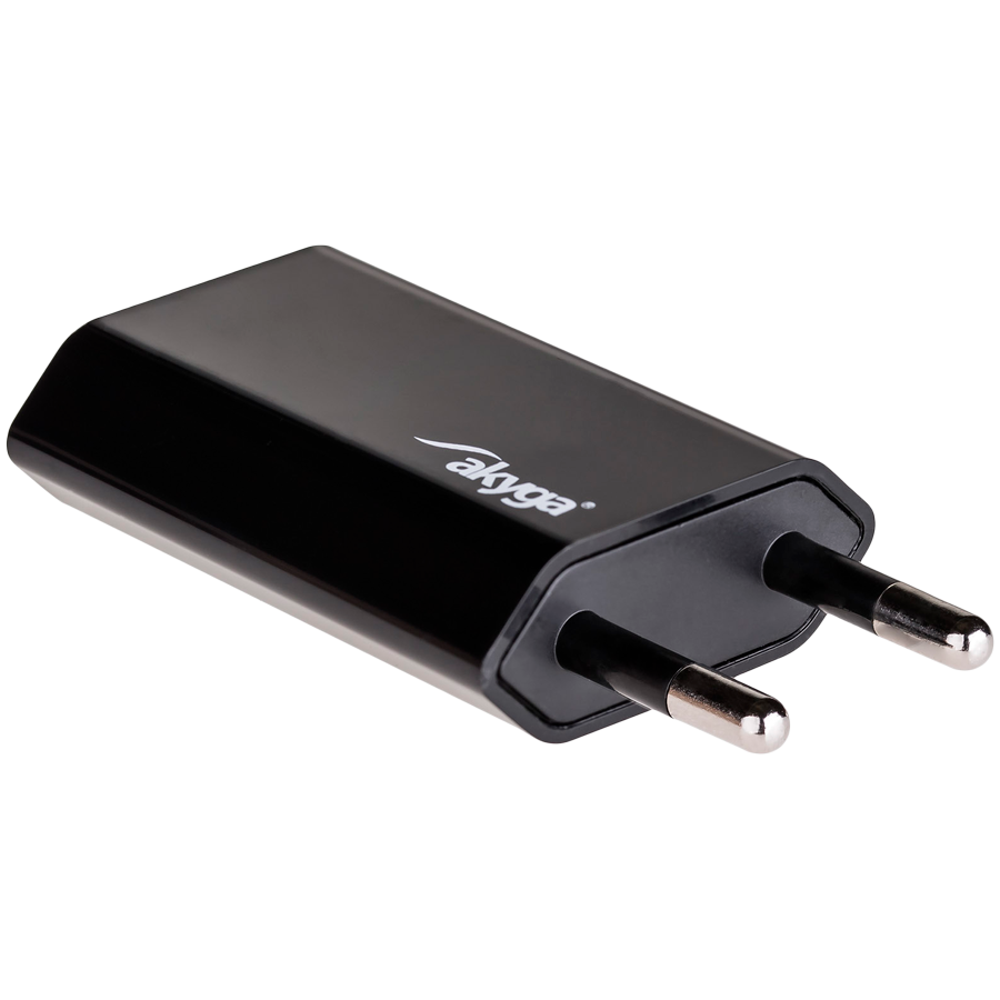AKYGA Ładowarka sieciowa Akyga AK-CH-03BK 5W USB-A 5V / 1A czarna