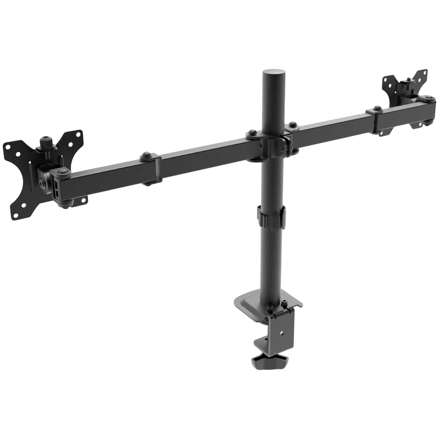 AKYGA Uchwyt biurkowy na dwa monitory AK-MB-02 ramiona 2x10kg VESA 75x75mm / 100x100mm 15-32",AKYGA Uchwyt biurkowy na dwa monitory AK-MB-02 ramiona 2x10kg VESA 75x75mm / 100x100mm 15-32