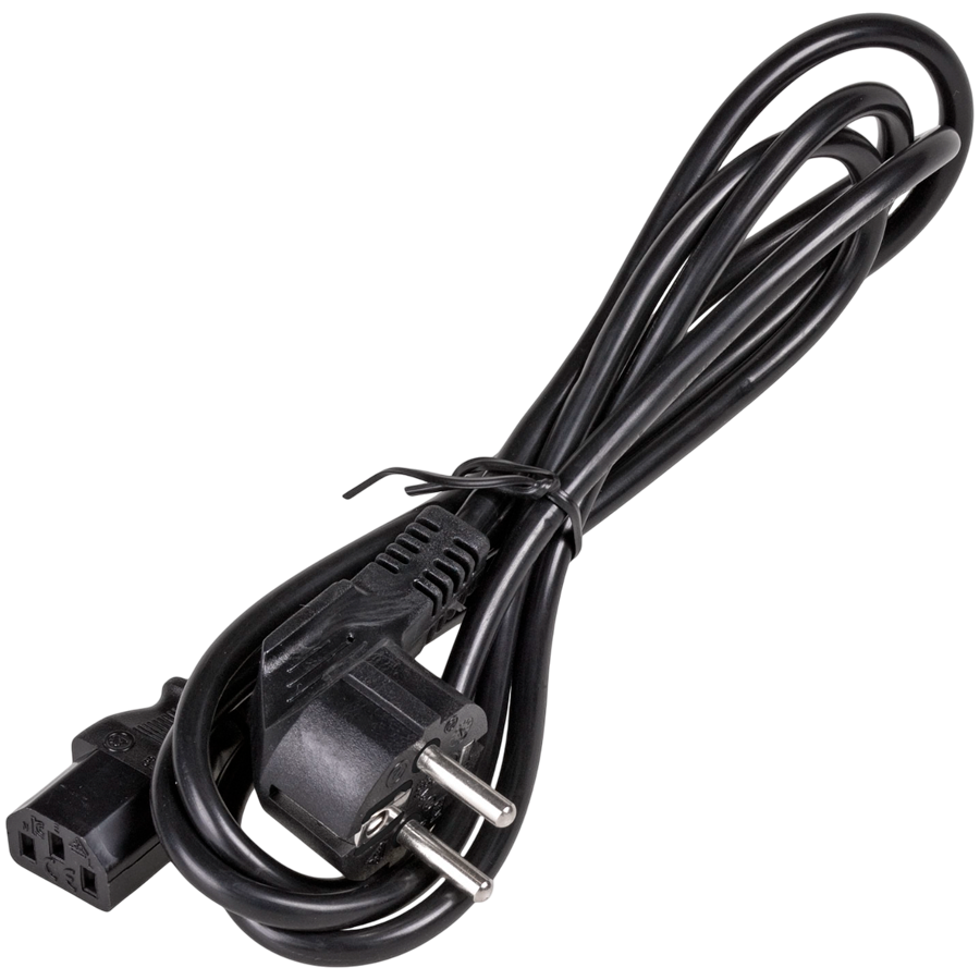AKYGA Kabel zasilający Akyga AK-PC-01A CCA 3x0.5mm2 CEE 7/7 / IEC C13 1.5 m