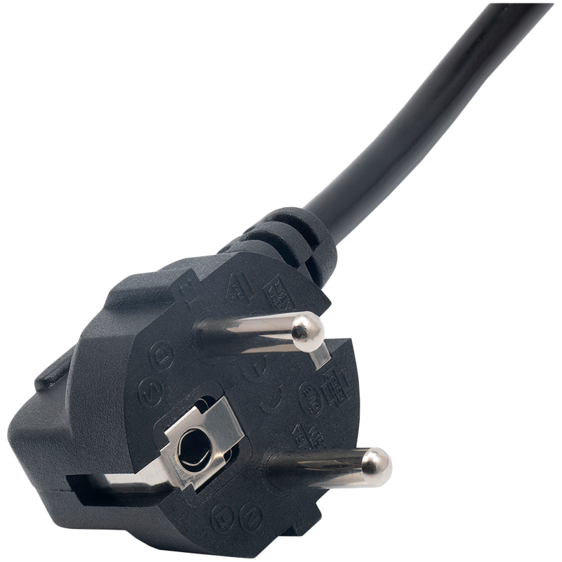 AKYGA Kabel zasilający do notebooka Akyga AK-NB-08A CCA 3x0.5mm2 koniczynka IEC C5  CEE 7/7 1m-3