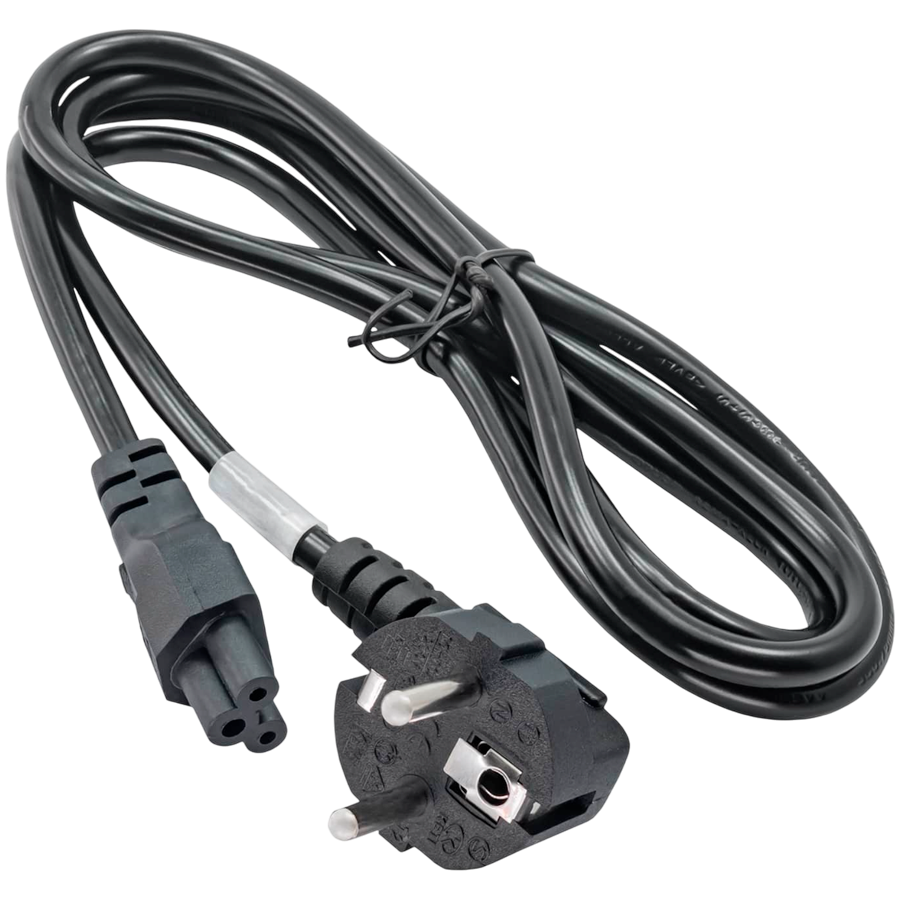 AKYGA Kabel zasilający do notebooka Akyga AK-NB-01A koniczynka CCA 3x0.5mm² CEE 7/7 / IEC C5 1.5 m