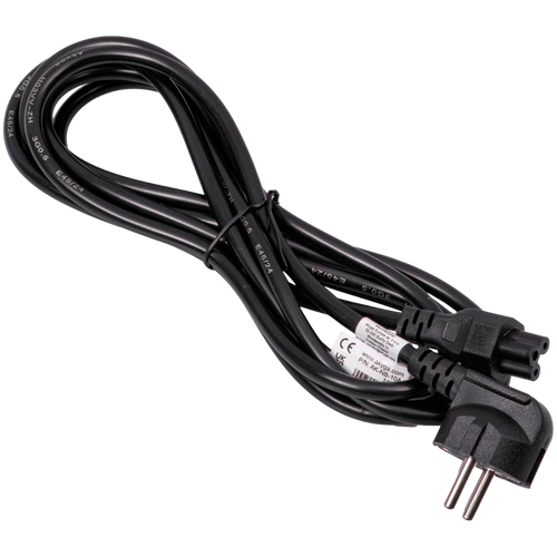 AKYGA Kabel zasilający koniczynka Akyga AK-NB-10A CCA 3x0.5mm² CEE 7/7 / IEC C5 3 m