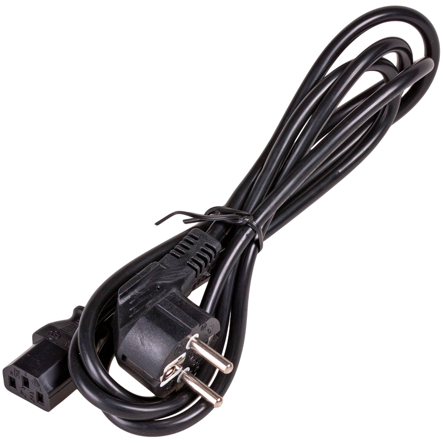 AKYGA Kabel zasilający Akyga AK-PC-06C CU 3x1mm2 CEE 7/7 / IEC C13 3 m