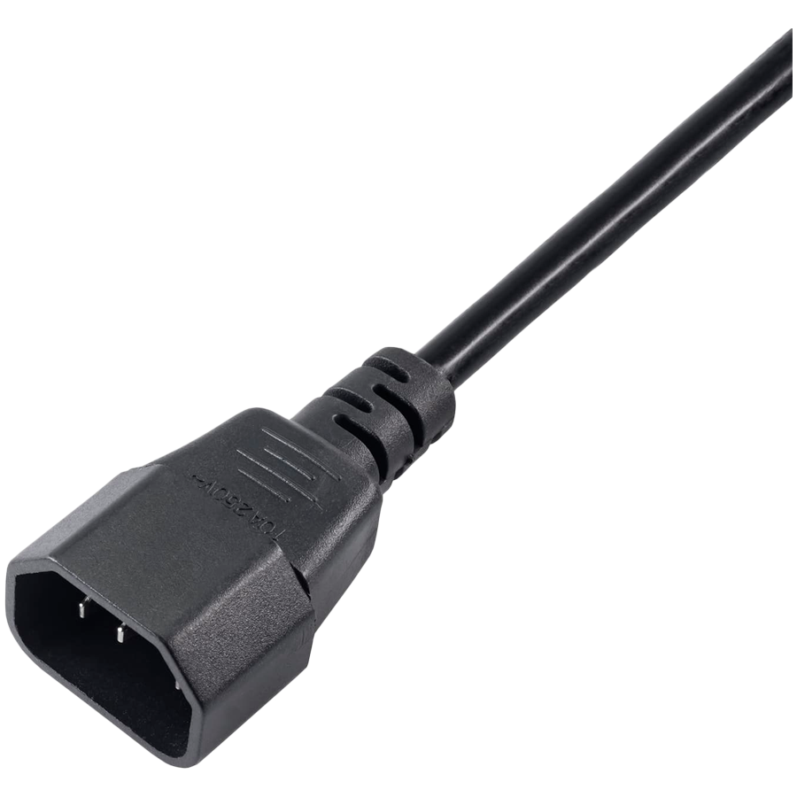 AKYGA Kabel zasilający Akyga AK-PC-03A przedłużacz CCA IEC C13 / C14 1.8 m-5
