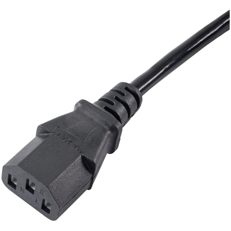 AKYGA Kabel zasilający Akyga AK-PC-03A przedłużacz CCA IEC C13 / C14 1.8 m-3