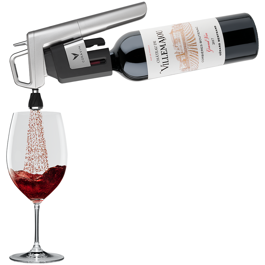 CORAVIN Timeless Six Plus, System do przechowywania wina, Srebrny