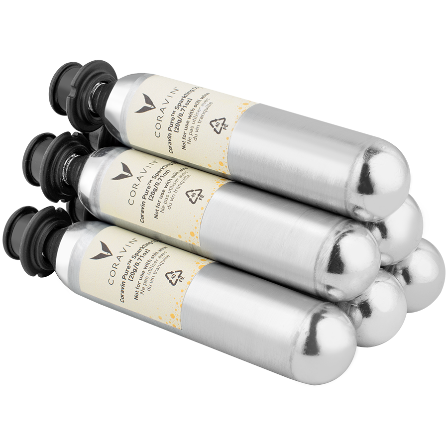CORAVIN Pure Sparkling, zestaw kapsułek z CO2, 6 szt-1