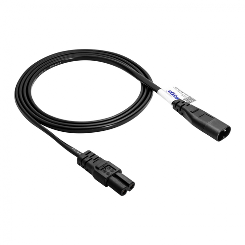 AKYGA Kabel zasilający przedłużacz ósemka Akyga AK-RD-08A CCA 2x0.5mm² IEC C7 / IEC C8 1.5m