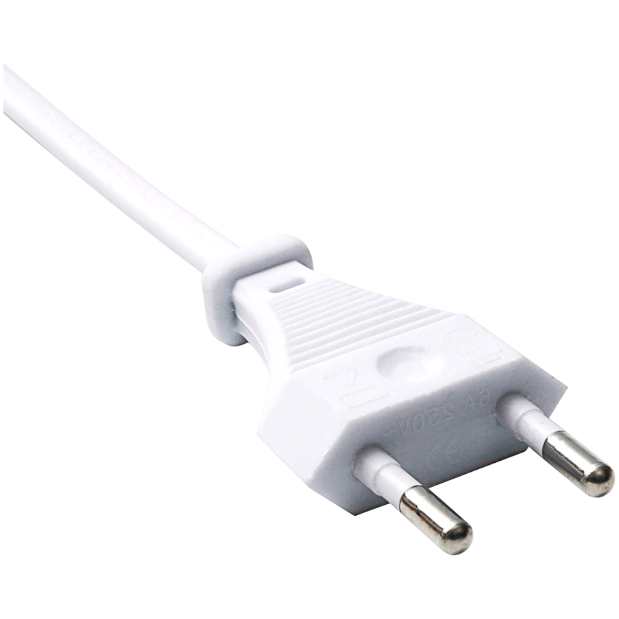 AKYGA Kabel zasilający ósemka Akyga AK-RD-07A CCA 2x0.5mm² CEE 7/16 / IEC C7 3 m biały