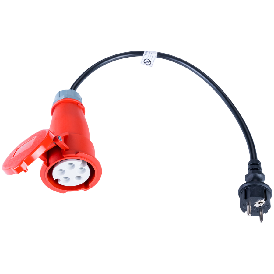 AKYGA Adapter CEE 7/7 na 5pin 16A Akyga AK-SC-E06
