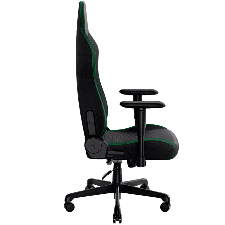 Razer Iskur V2 X Black Fabric Gaming Chair, Built-in Lumbar Arch, Widened Seat Base with Reduced Edges, Contoured High-Density Foam Cushions, Adjustable 152-degree Recline, 2D Armrests-3