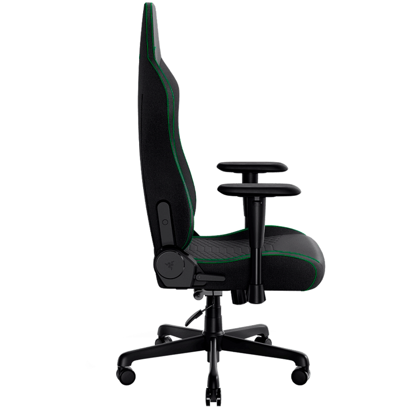 Razer Iskur V2 X Black Fabric Gaming Chair, Built-in Lumbar Arch, Widened Seat Base with Reduced Edges, Contoured High-Density Foam Cushions, Adjustable 152-degree Recline, 2D Armrests-3