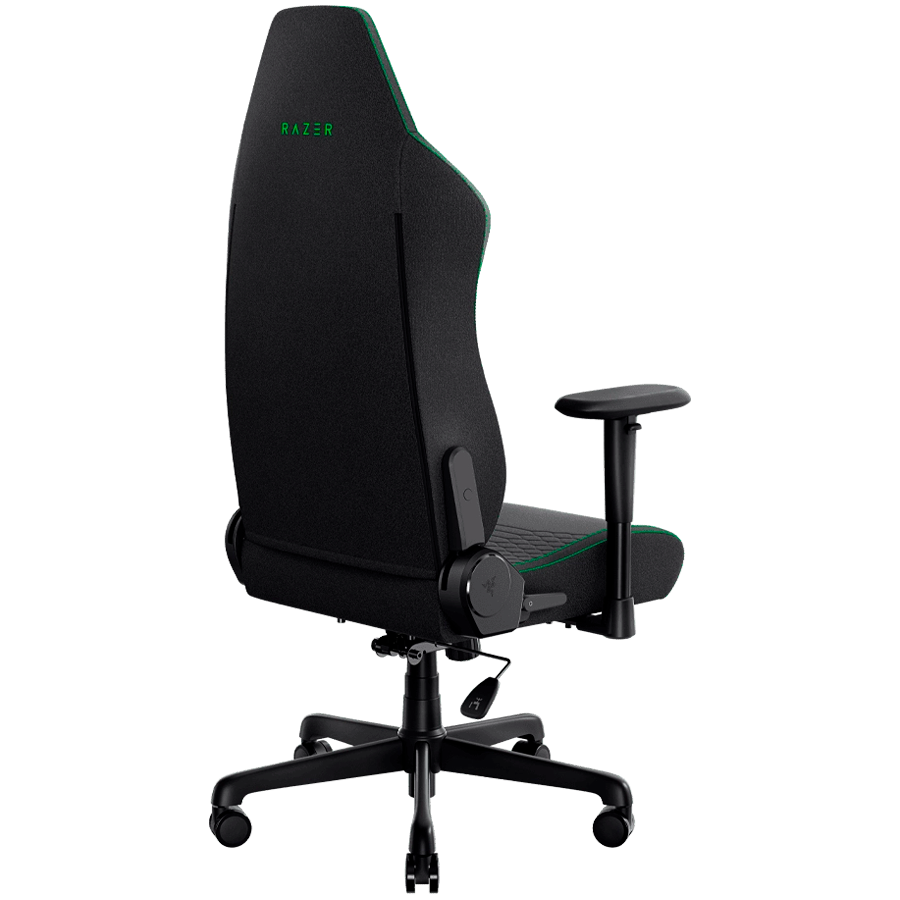 Razer Iskur V2 X Black Fabric Gaming Chair, Built-in Lumbar Arch, Widened Seat Base with Reduced Edges, Contoured High-Density Foam Cushions, Adjustable 152-degree Recline, 2D Armrests-4