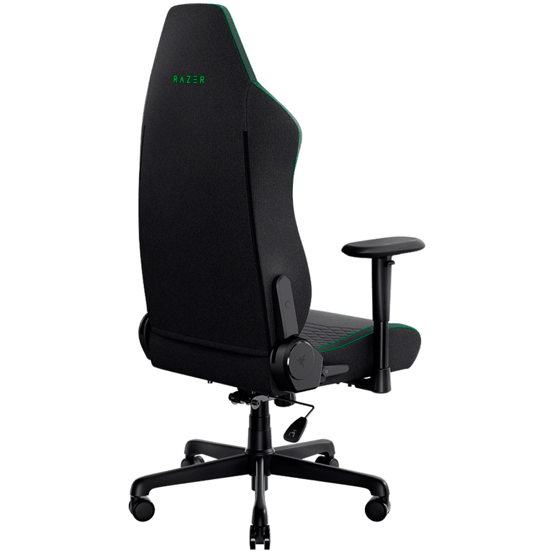 Razer Iskur V2 X Black Fabric Gaming Chair, Built-in Lumbar Arch, Widened Seat Base with Reduced Edges, Contoured High-Density Foam Cushions, Adjustable 152-degree Recline, 2D Armrests-4