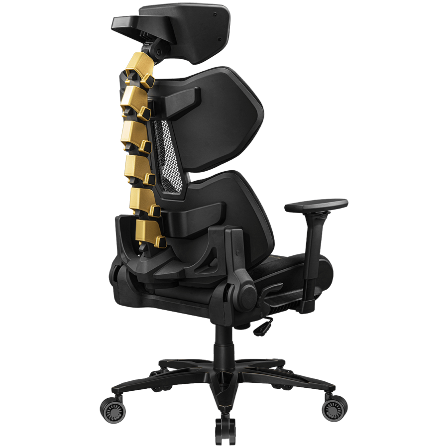 COUGAR Fotel Gamingowy Terminator Elite, Gold