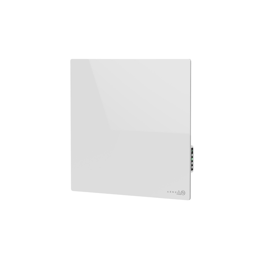 AENO GH11S Grzejnik ścienny szklany 500W IR i Konwekcja App + Panel Biały-1