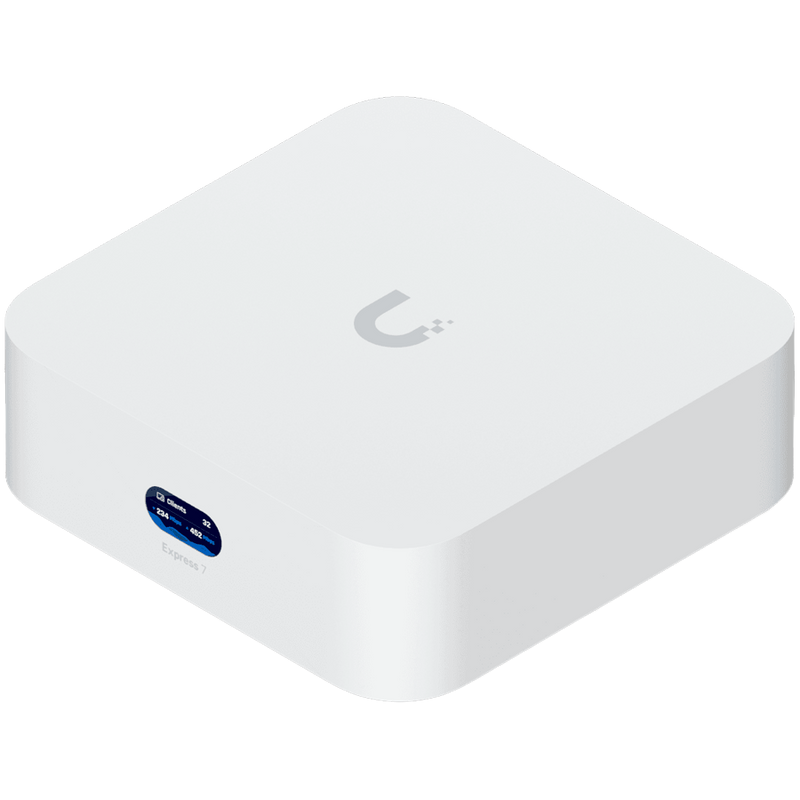 Ubiquiti UniFi Express 7 UX7 Mesh-scalable, super-compact 10G Cloud Gateway with integrated WiFi 7, 10 GbE RJ45 WAN port, 2.5 GbE RJ45 LAN port to extend network, up to 30+ UniFi devices and 300+ clients-4