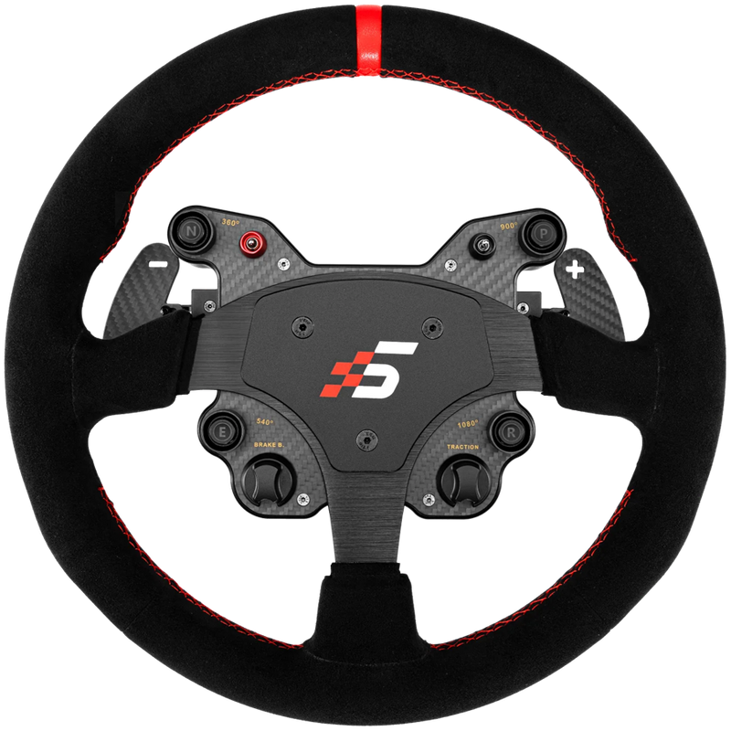 SIMAGIC Kierownica GT1 330mm, R-typ, QR70, magnetyczne łopatki, zamsz, S210-1