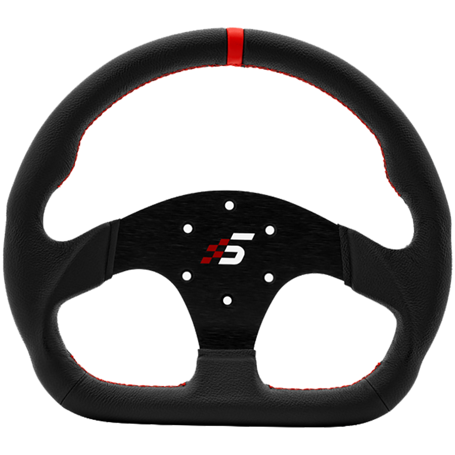 SIMAGIC Obręcz kierownicy 325 mm D-typ, pasuje: GT Pro Hub(K), skóra, S408