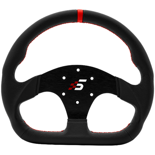 SIMAGIC Obręcz kierownicy 325 mm D-typ, pasuje: GT Pro Hub(K), skóra, S408