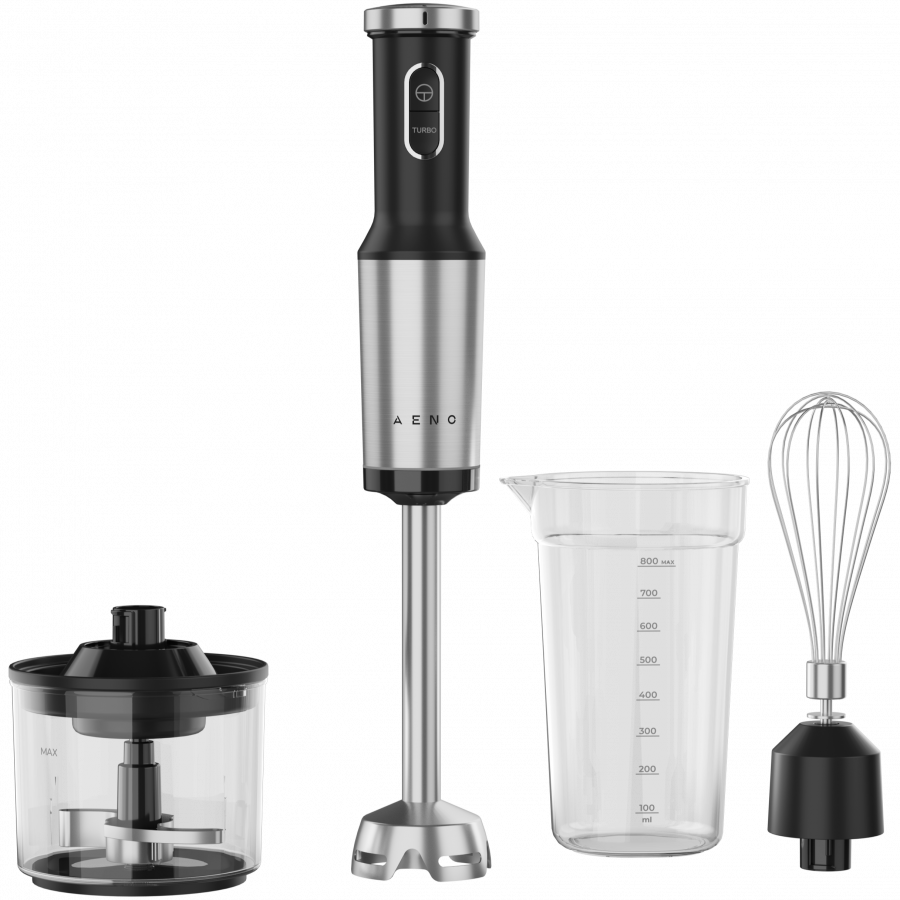 AENO Blender ręczny HB4 1200W turbo zestaw czarny