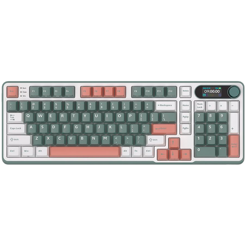 ROYAL KLUDGE RK-S98 Camping Green Gaming Keyboard Brown switch