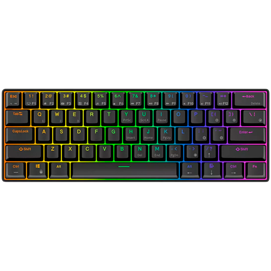 ROYAL KLUDGE RK61 Black Gaming Keyboard Brown switch