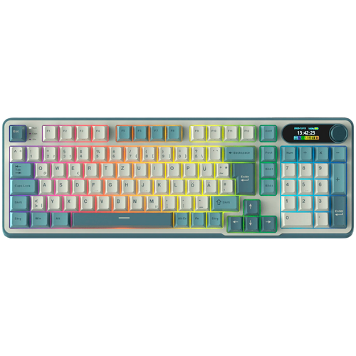ROYAL KLUDGE RK-S98 Light Cloud Gaming Keyboard Brown switch