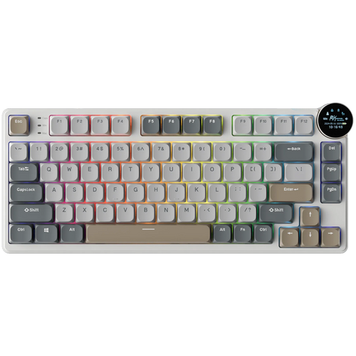 ROYAL KLUDGE RK N80 Pearly Dawn Gaming Keyboard Brown switch