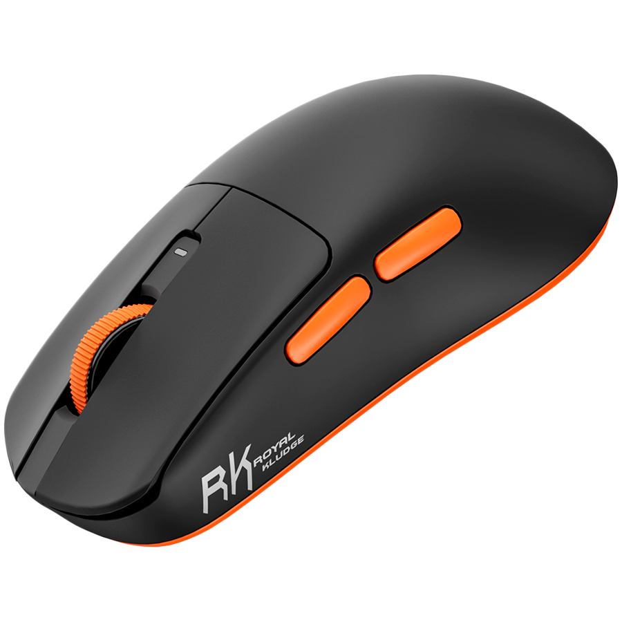 ROYAL KLUDGE M30 Black Orange Gaming Mouse PAW 33111K