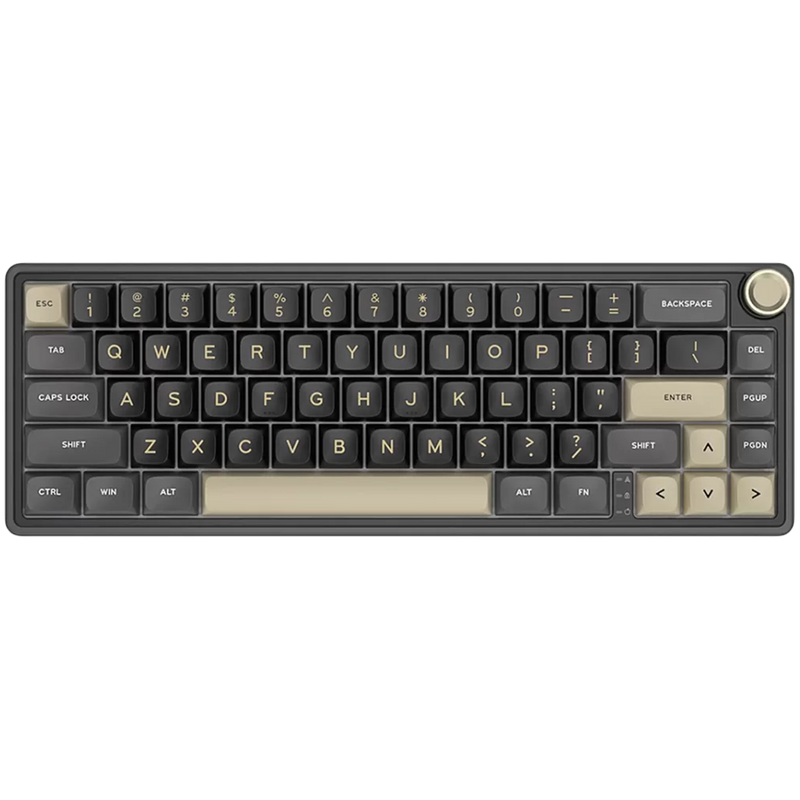 ROYAL KLUDGE R65 Phantom Gaming Keyboard Chartreuse switch-1