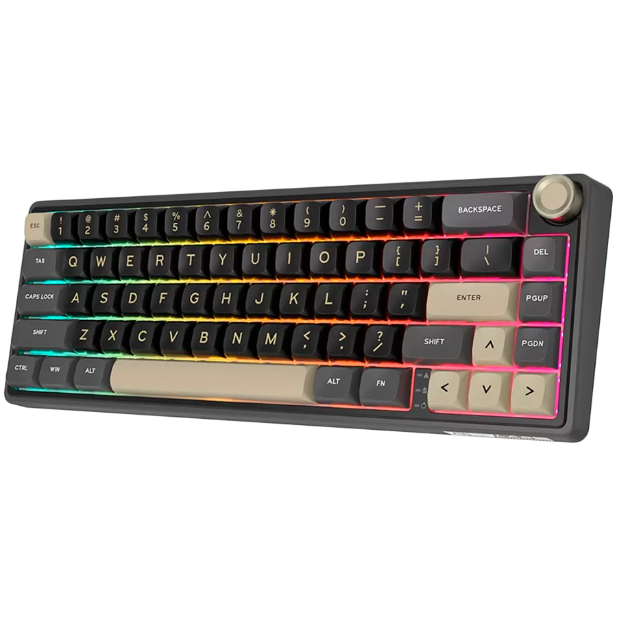 ROYAL KLUDGE R65 Phantom Gaming Keyboard Chartreuse switch-4