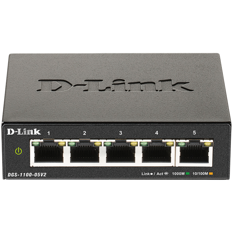 D-LINK 5-Port Gigabit Smart Managed Switch-1