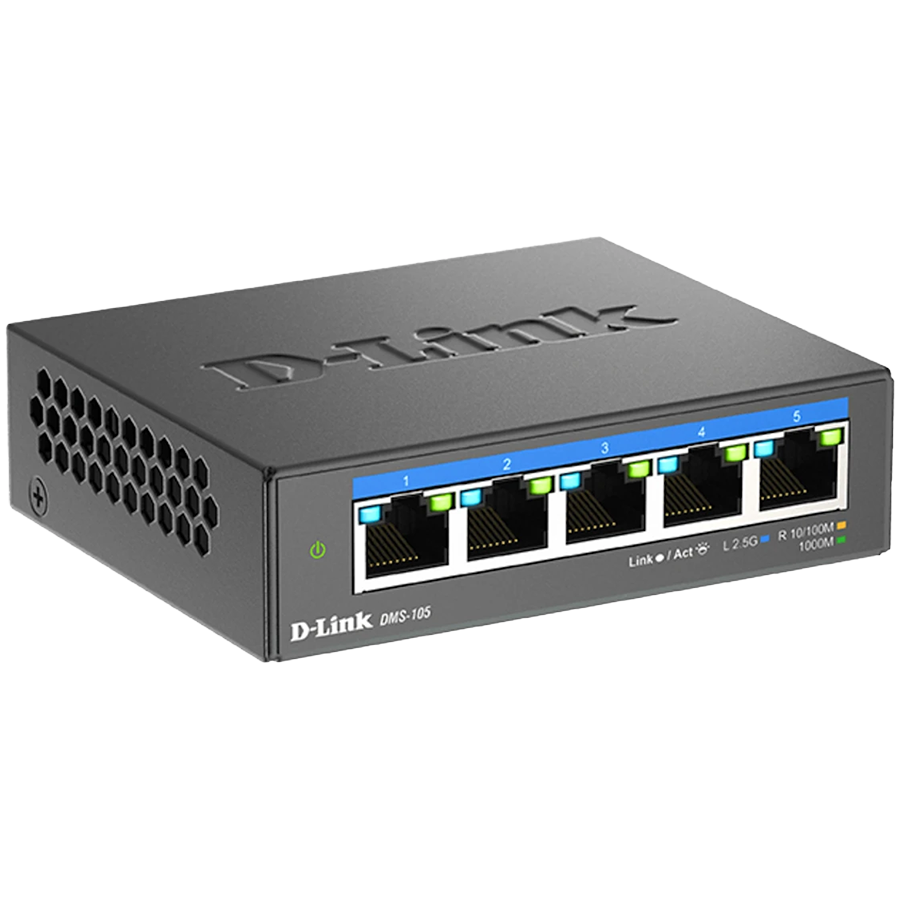 D-LINK 5-Port Multi-Gigabit Unmanaged Switch-1