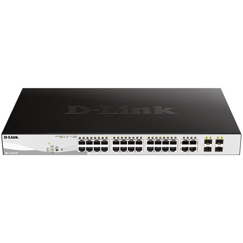 D-LINK 24 PoE 10/100/1000 Base-T port with 4 x 1000Base-T /SFP ports